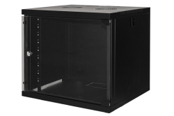 Link ARMADIO RACK DA MURO PER RETI 19" 9U 485X540X450 (LK1909UN) NERO